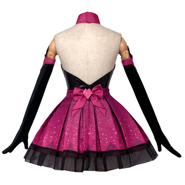 OW Dva Nocturna Costume Dress Hana Song Cosplay Dress For Women Girls