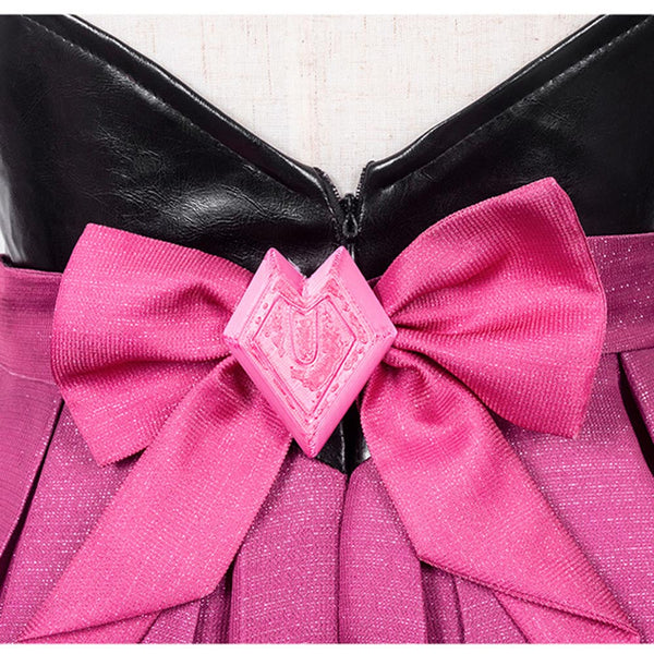 OW Dva Nocturna Costume Dress Hana Song Cosplay Dress For Women Girls