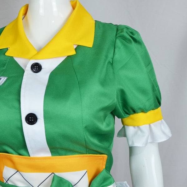 OW Honeydew Mei-Ling Zhou Costume Dress Women Girls Halloween Party Dress Suit