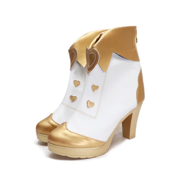OW Juno Heart of Hope Cosplay Shoes Costume Boots