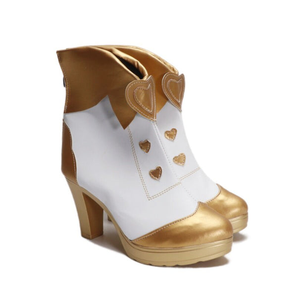 OW Juno Heart of Hope Cosplay Shoes Costume Boots