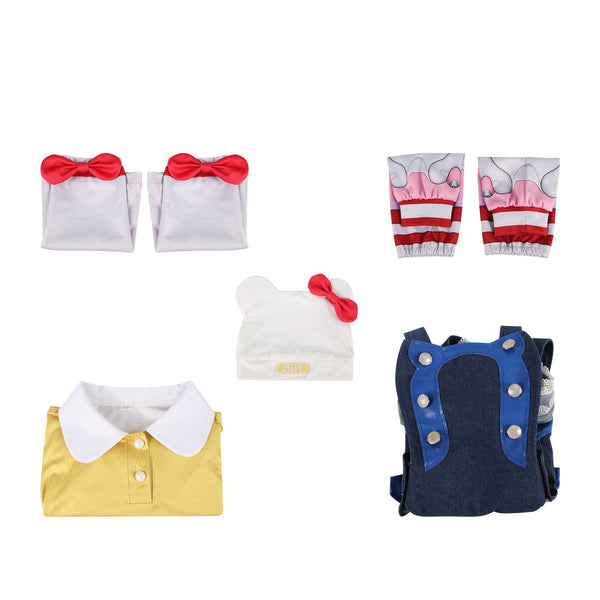 OW Juno Kitty Costume Outfit Women Girls Cosplay Suit