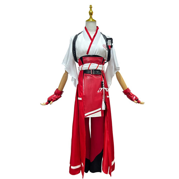 OW Kiriko Kamori Cosplay Costume Women Girls Kimono Halloween Costume Outfit