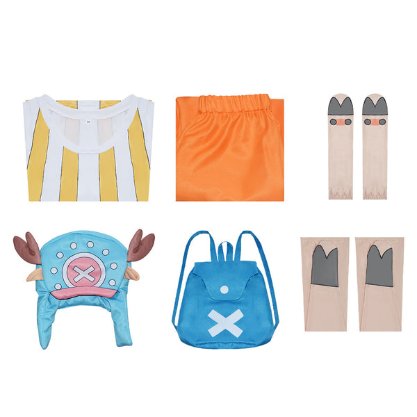 One Piece Chopper Costume Outfit Full Set Halloween Cosplay Costume