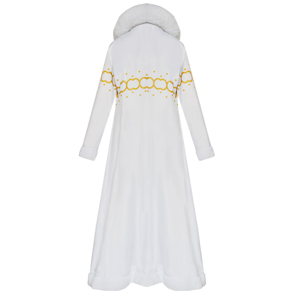 One Piece Robin Arabasta Arc Outfit Costume With Hat Nico Robin Deluxe White Cloak Cosplay Costume Set