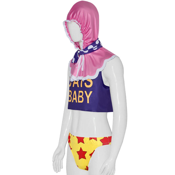 One Piece Senor Pink Costume Halloween Cosplay Outfit
