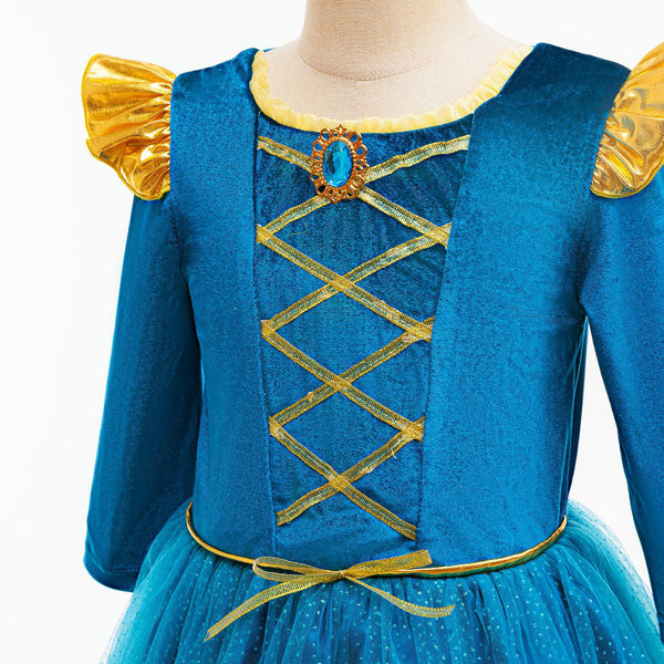 Princess Dress Costumes for Little Girls Dress Up Cosplay Fancy Halloween Carnival Christmas Party Birthday Outfit