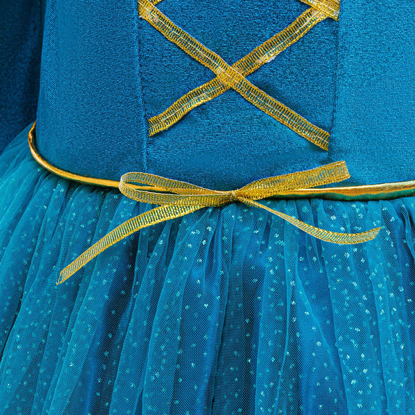 Princess Dress Costumes for Little Girls Dress Up Cosplay Fancy Halloween Carnival Christmas Party Birthday Outfit