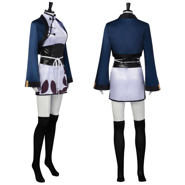 Ran-Mao Costume Dress Halloween Cosplay Outfit Full Set