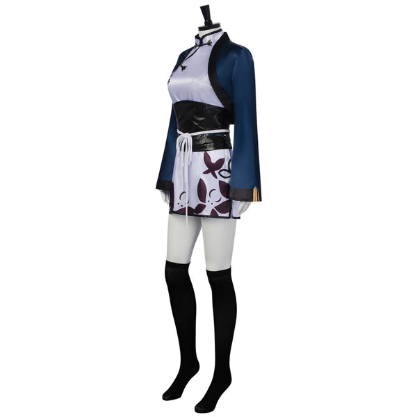 Ran-Mao Costume Dress Halloween Cosplay Outfit Full Set