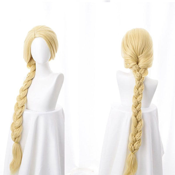 Long Hair Princess Wigs Long Golden Women Halloween Cosplay Wigs