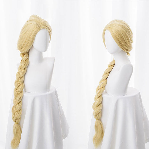 Long Hair Princess Wigs Long Golden Women Halloween Cosplay Wigs