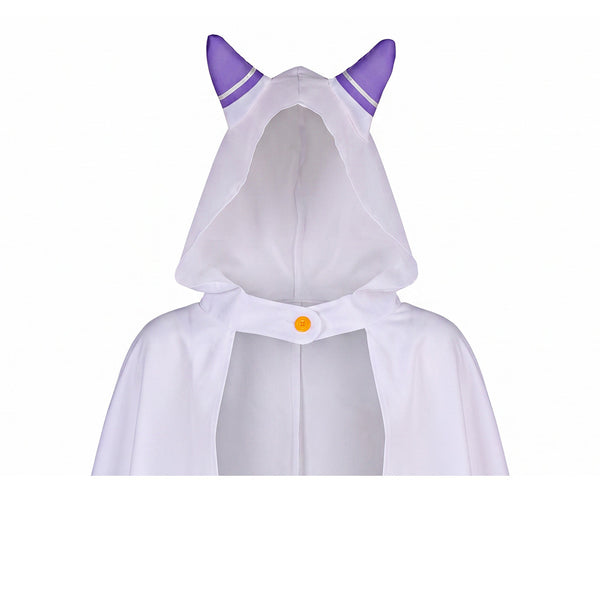Re0 Season 4 Emilia Costume Zentai With Cloak Halloween Women Girls Dress Up