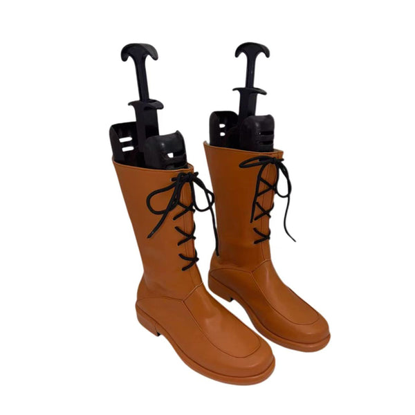 Re0 Season 4 Natsuki Subaru Cosplay Boots Brown Costume Shoes Accessories
