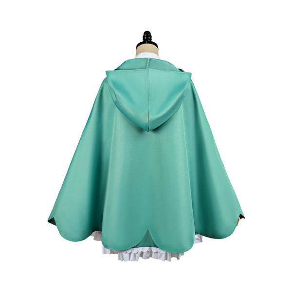 Re0 Season 4 Rem Ram Costume Dress With Cloak Halloween Cosplay Outfit
