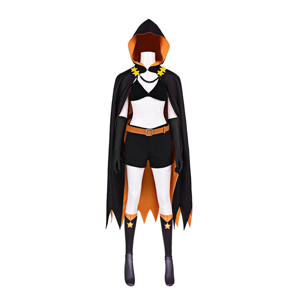 Re0 Season 4 Shaula Costume Bikini Suit With Cloak Women Girls Halloween Costume