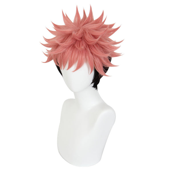 Ryomen Sukuna Cosplay Pink Short Wigs