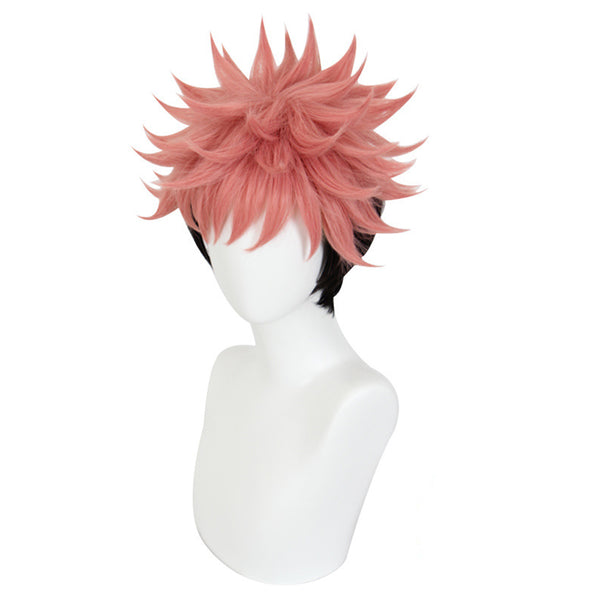 Ryomen Sukuna Cosplay Pink Short Wigs
