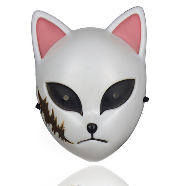 Sabito Cosplay Costume Kimono With Wigs and Mask Halloween Cosplay Outfit For Kids and Adults