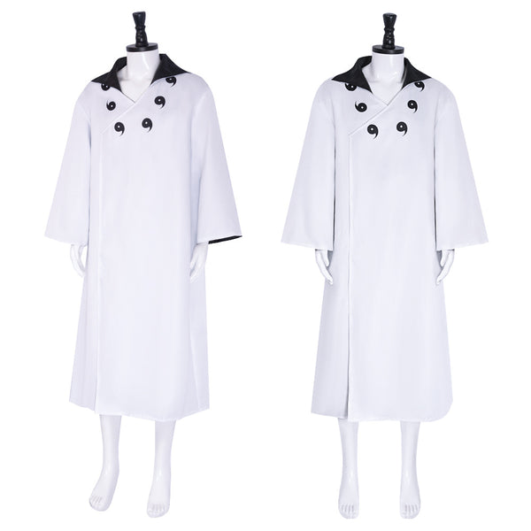 Sage of Six Paths White Costume Cloak Outfit Halloween Costume
