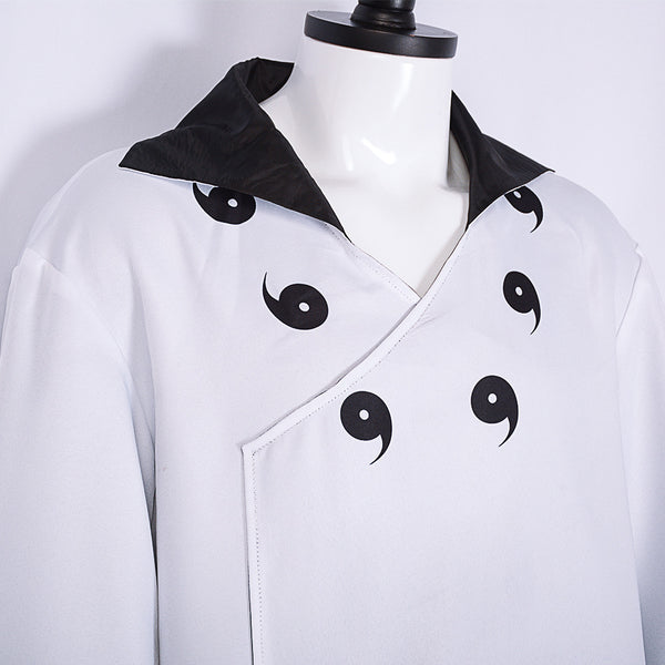 Sage of Six Paths White Costume Cloak Outfit Halloween Costume