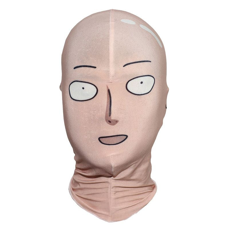 Saitama Cosplay Mask Costume Accessories
