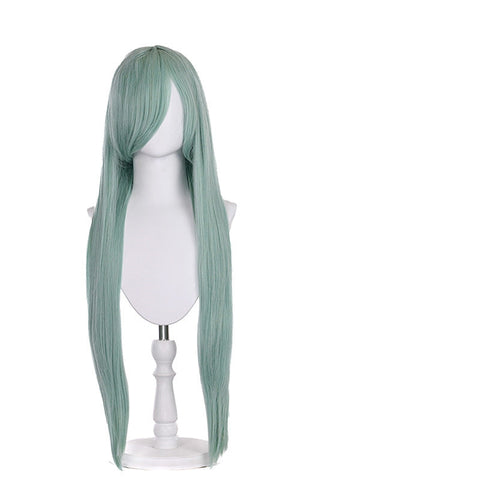 Elizabeth Liones Cosplay Wigs Green Long Wigs Accessories