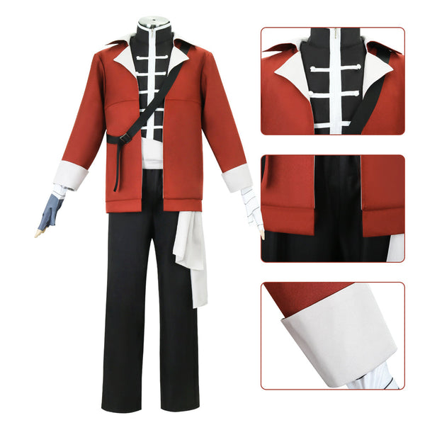 Stark Shutaruku Costume With Wigs and Shoes Full Set Frieren Beyond Journey's End Halloween Cosplay Outfit