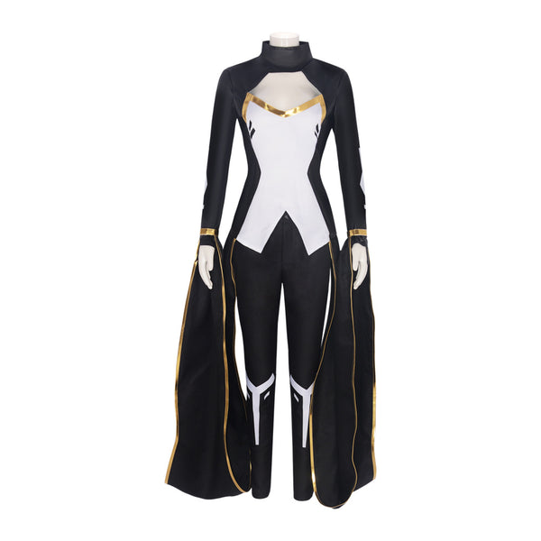 Lightning Goddess Costume Women's Sexy Weather Control Hero Cosplay Outfit for Halloween Carnival Party