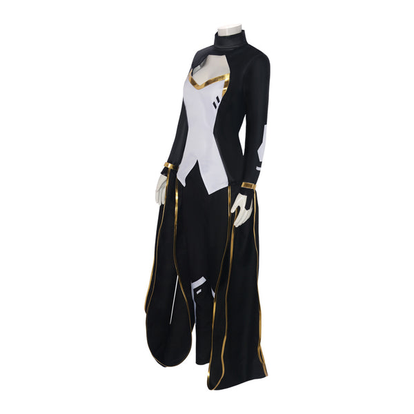 Lightning Goddess Costume Women's Sexy Weather Control Hero Cosplay Outfit for Halloween Carnival Party