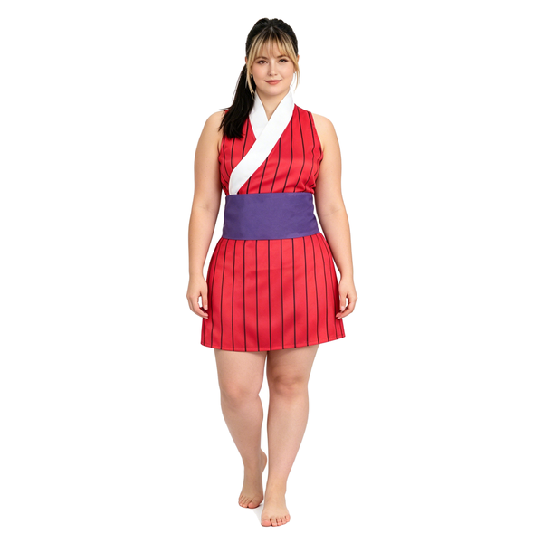 Suma Hinatsuru Makio Cosplay Costume Uzui Tengen Wife Kimono Dress Robe Outfit for Women