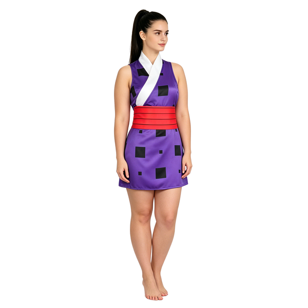 Suma Hinatsuru Makio Cosplay Costume Uzui Tengen Wife Kimono Dress Robe Outfit for Women