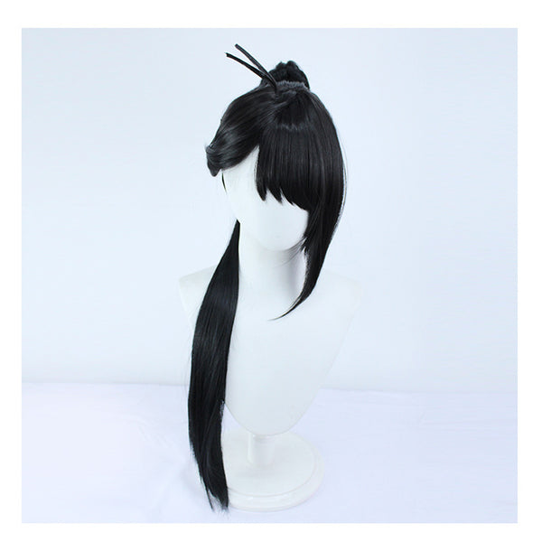 Suzume Iwado Suzume Cosplay Wigs Black Ponytail Wigs