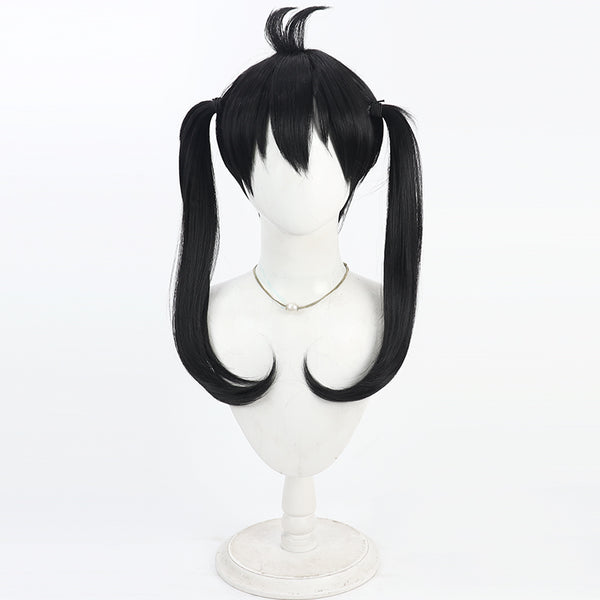 Tamaki Kotatsu Cosplay Wigs Twintails Black Wigs