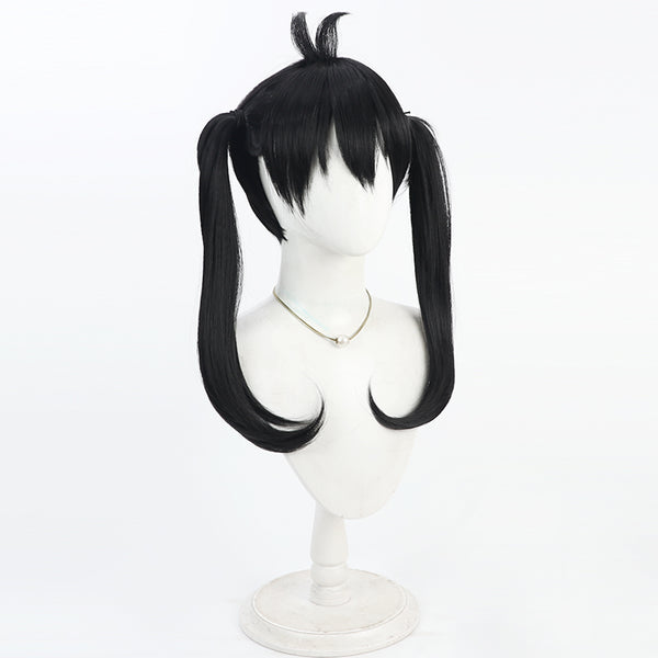 Tamaki Kotatsu Cosplay Wigs Twintails Black Wigs