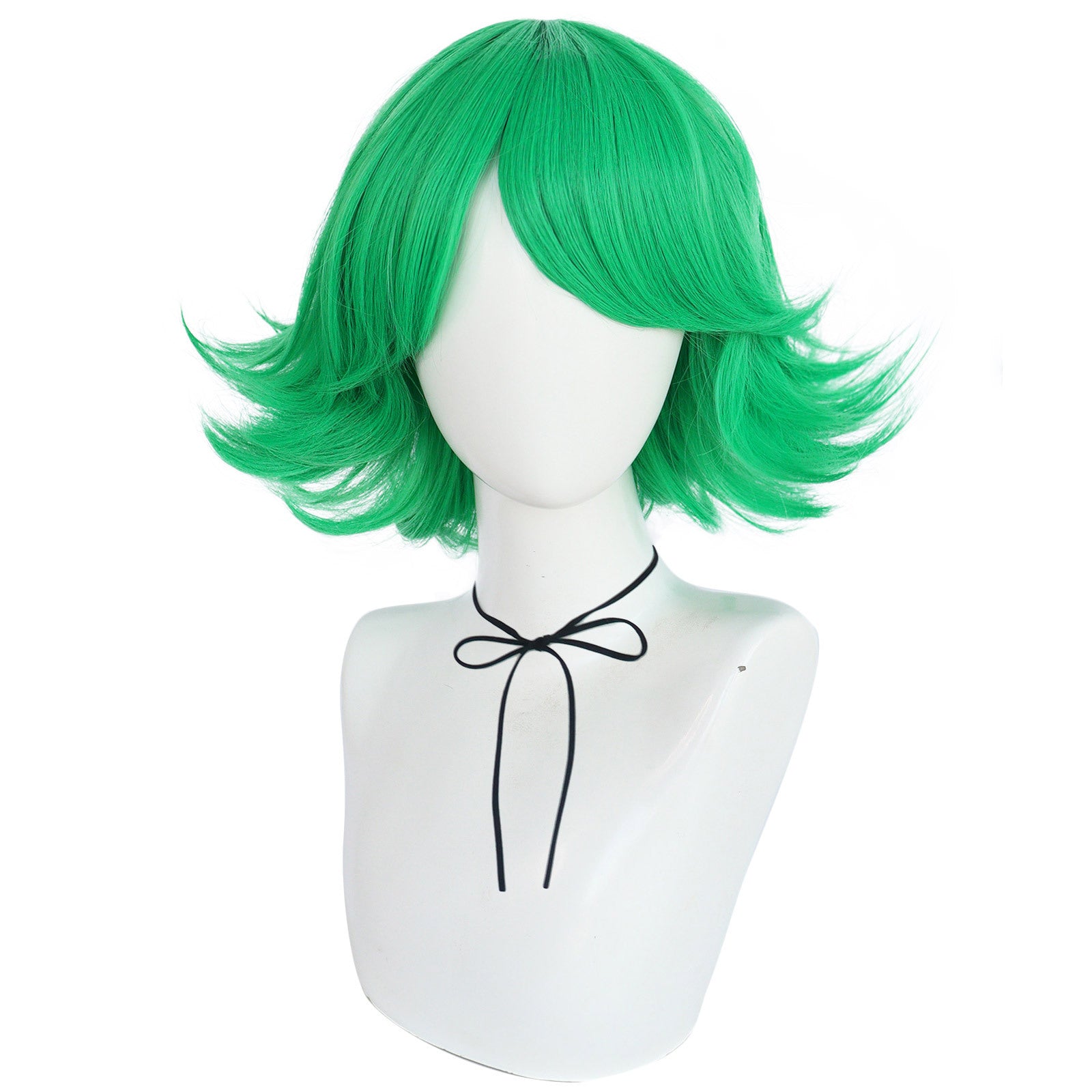 Tatsumaki Tornado of Terror Cosplay Green Wigs