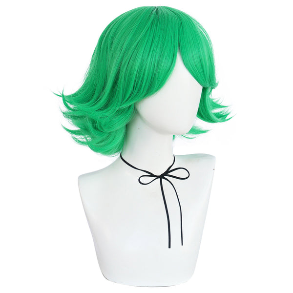 Tatsumaki Tornado of Terror Cosplay Green Wigs