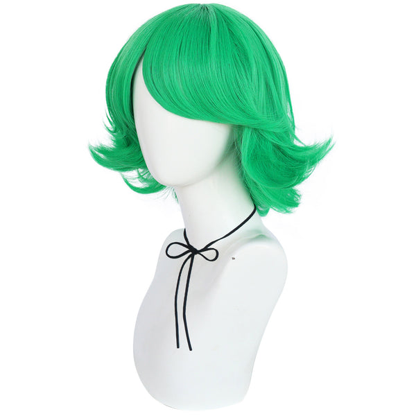 Tatsumaki Tornado of Terror Cosplay Green Wigs