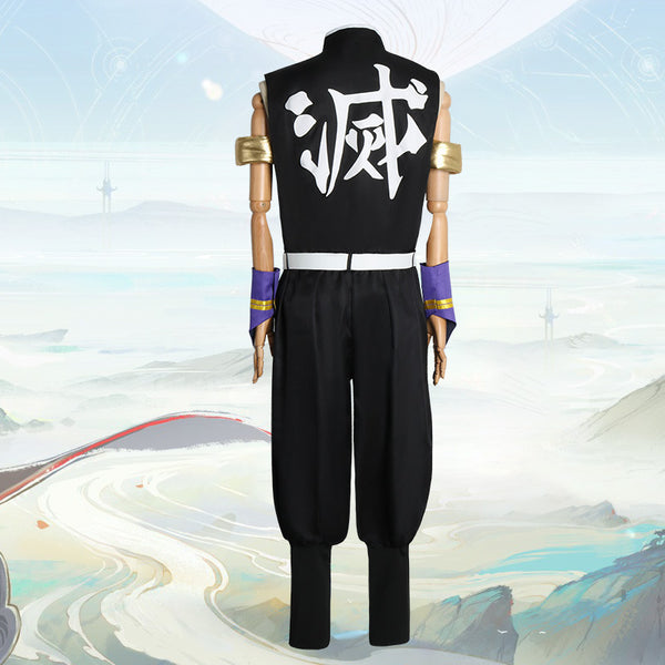 Tengen Uzui Costume Suit Halloween Men Teens Boys Cosplay Outfit