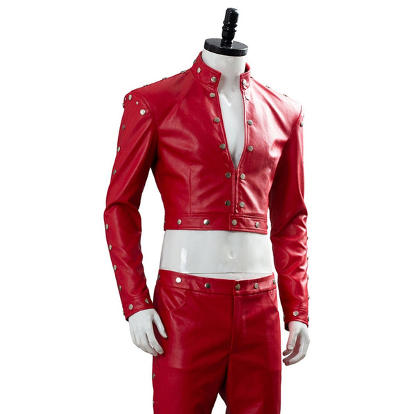 The Seven Deadly Sins Fox's Sin of Greed Ban Full Set Costume PU Suit+Wigs+Cosplay Boots Halloween Carnival Outfit Set