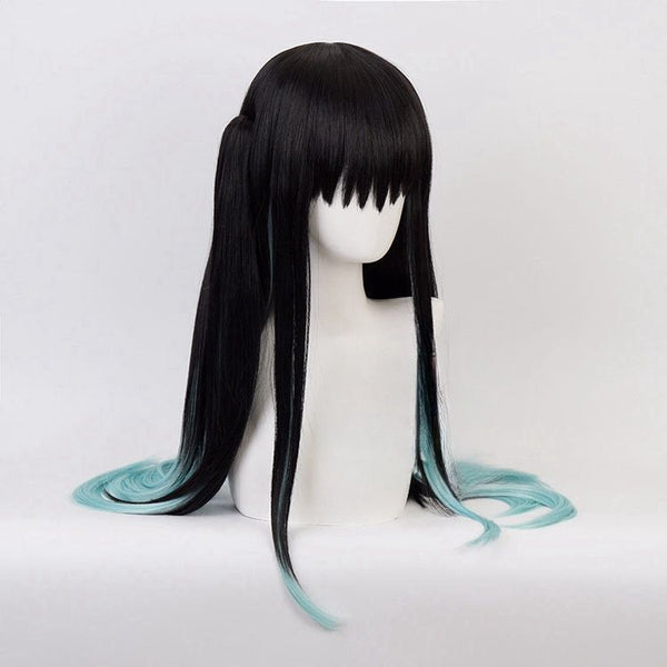 Tokito Muichiro Cosplay Wigs Halloween Cosplay Accessories