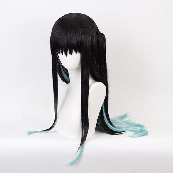 Tokito Muichiro Cosplay Wigs Halloween Cosplay Accessories