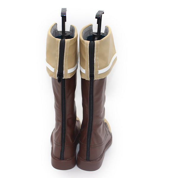 Umamusume: Pretty Derby Matikanetannhauser Cosplay Shoes Brown PU Boots Costume Accessories