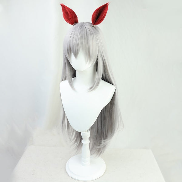 Umamusume: Pretty Derby Tamamo Cross Cosplay Wigs Halloween Cosplay Accessories