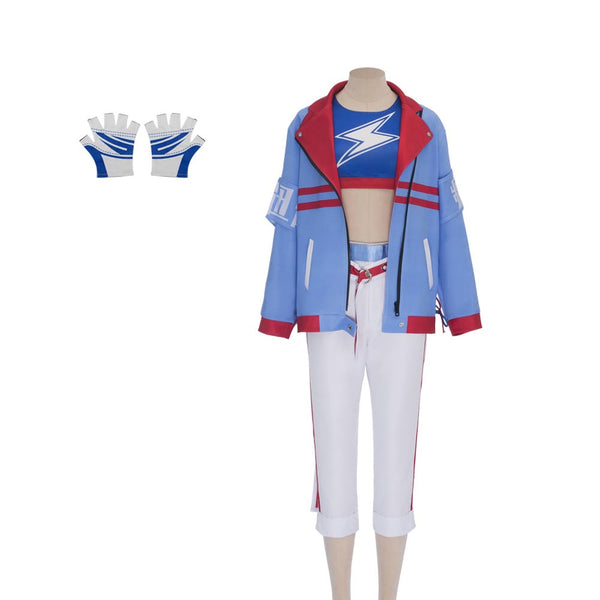 Umamusume: Pretty Derby Tamamo Cross Costume With Wigs and Shoes Whole Set Cosplay Costume