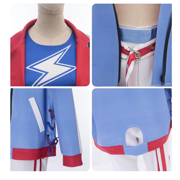 Umamusume: Pretty Derby Tamamo Cross Costume With Wigs and Shoes Whole Set Cosplay Costume