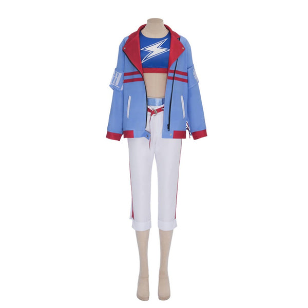 Umamusume: Pretty Derby Tamamo Cross Costume With Wigs and Shoes Whole Set Cosplay Costume