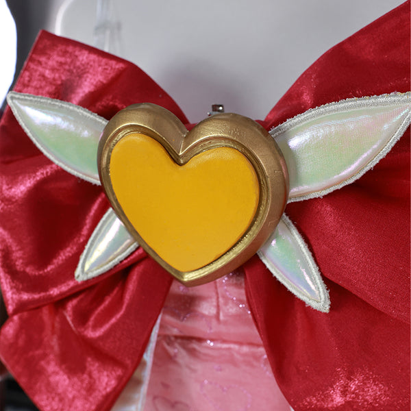 OW Juno Heart of Hope Full Set Cosplay Costume With Wigs and Boots For Women Girls Halloween Party