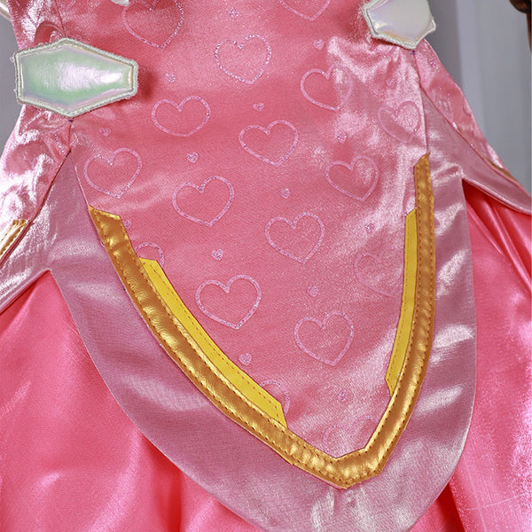 OW Juno Heart of Hope Full Set Cosplay Costume With Wigs and Boots For Women Girls Halloween Party