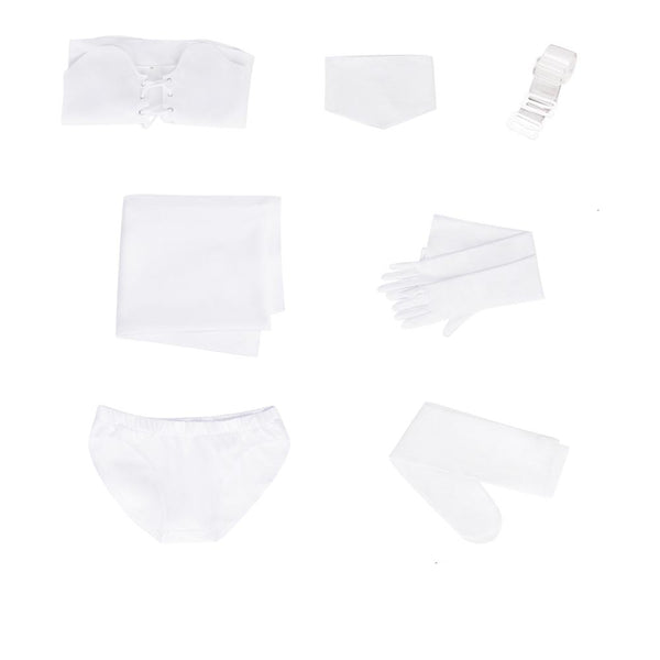 White Hero Queen Costume With Cape Women's Sexy Diamond Queen Costume for Emma Cosplay Halloween Party Outfit